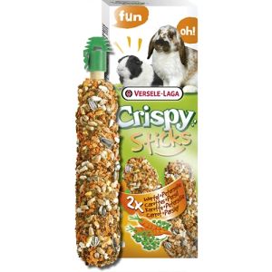 Versele-Laga Crispy Sticks Carrots&Parsley - стикове за зайци и морски свинчета 110гр