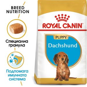 Royal Canin Dachshund Puppy - за подрастващи кучета порода дакел от 2 до 10 месечна възраст - 1.5 kg