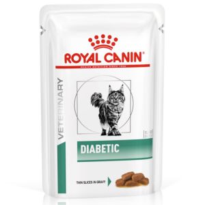Royal Canin Diabetic Cat - лечебен пауч за котки с диабет или наднормено тегло 12 бр. x 85 гр.