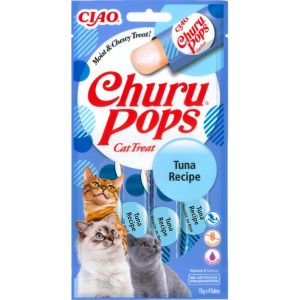 Inaba Churu Pops Tuna - Желиран снакс с риба тон 4 бр. в пакет