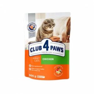 Club 4 Paws Adult Cat With Chicken Премиум - храна за израснали котки с пиле различни разфасовки