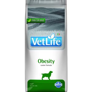 Farmina Vet Life Canine Obesity – пълноценна диетична храна за намаляване на наднормено тегло при кучета със затлъстяване