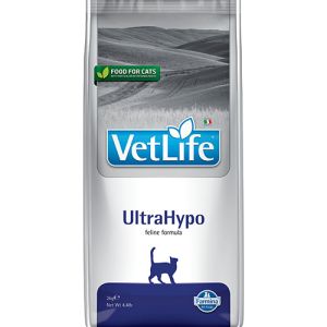 Farmina Vet Life Feline Ultrahypo – пълноценна хидролизирана диетична храна за котки с хранителни алергии