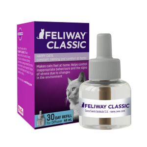 Feliway Classic - котешки феромони - пълнител - 48 мл. + ПОДАРЪК ПОКРИВАЛО