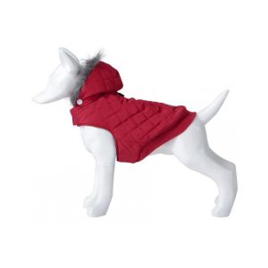 FreeDog Abrigo Lane Rojo - яке за куче, червен цвят, различни размери