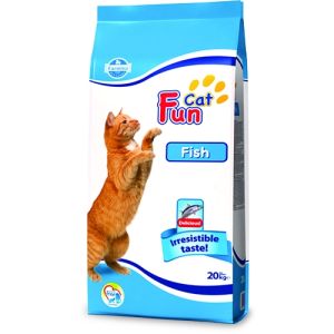 Farmina FUN CAT FISH 27/10 -  Пълноценна храна с риба и пилешко месо за котки в зряла възраст - 20 кг