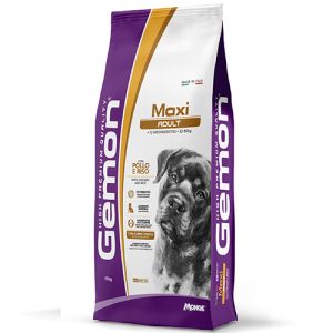 Gemon Maxi Adult Chicken&Rice - Пълноценна суха храна за кучета над 1 година от едри породи с пилешко и ориз - 15 кг. 