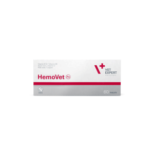 Vetexpert - HemoVet - иновативен подход към анемията, съдържа желязо с висока усвояемост 60 табл.