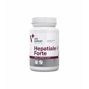 Vetexpert - Hepatiale Forte Small Breed 170 мг. - за котки и кучета малки породи, подпомага чернодробната функция 40 таблетки