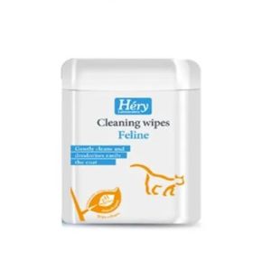 Hèry Cleansing Wipes - мокри кърпички за почистване за котки 25 бр