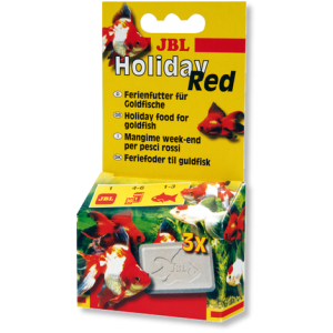 JBL Holiday Red 20 гр - Храна на блокчета, разтварящи се за  4-6 дни - за златни рибки 