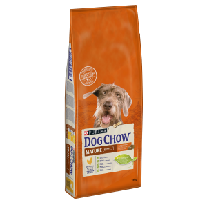 Dog Chow Mature Adult - суха храна за възрастно куче с пиле - 14 кг.