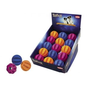 Играчка за кучета - гумена топка с шипове 7,5см