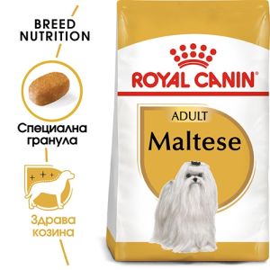 Royal Canin Maltese Adult - за кучета порода малтийски бишон на възраст над 10 месеца - 1.5 кг