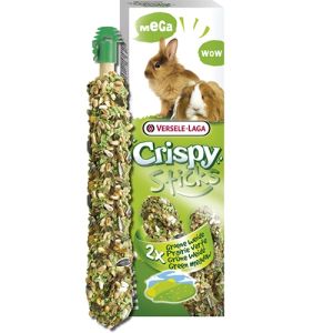Versele-Laga Crispy MEGA Sticks Green Meadow - мега стик-зайци,морски свинчета 140гр