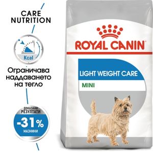 Royal Canin Mini Light Weightcare - суха диетична храна за кучета
