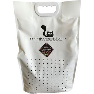 Miniweetter Chocolate 7 l - Биоразградима соева котешка тоалетна с аромат на шоколад, 7 л