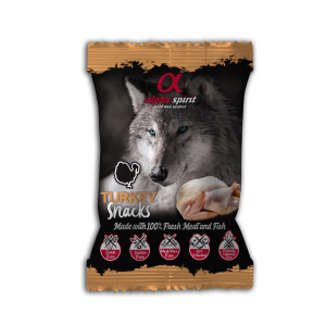 Alpha Spirit Snacks dog Turkey 50 g - Лакомство за куче с пуешко