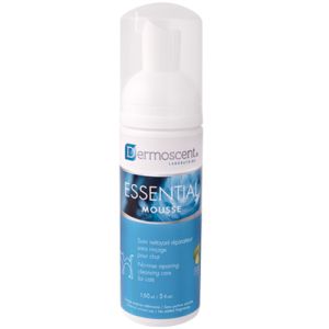 Dermoscent Essential Mousse - пяна за сухо почистване, без изплакване за котки - 150 мл