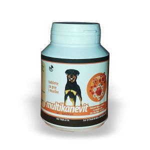 Мултиканевит - витамини за кучета 80 таб. 