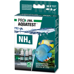 JBL PROAQUATEST NH4 - Бърз тест за измерване на амоний/амоняк (NH4)  в сладководни и соленоводни аквариуми и езера