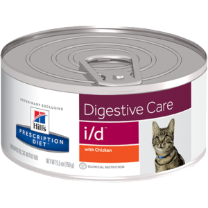 Hill's Prescription Diet i/d Digestive Care - лечебна мокра храна за котки, консерва 156 гр.