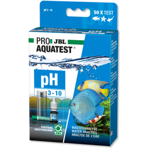 JBL PROAQUATEST pH 3.0-10.0 - Бърз тест за измерване на  pH от 3.0-10.0 в сладководни и морски аквариуми и в езера.