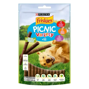 FRISKIES Picnic Variety - Лакомство за кучета в зряла възраст, Асорти, 126 гр