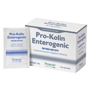 Protexin Pro-Kolin Enterogenic - Про- и пребиотици за дългосрочно поддържане на храносмилателната система при кучета и котки 
