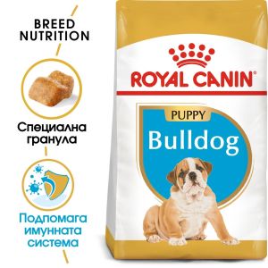 Royal Canin Bulldog Puppy - за кучета порода английски булдог на възраст от 1 до 12 месеца 