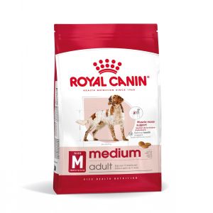 PROMO Royal Canin Medium Adult - 15 кг. + ПОДАРЪК MEDIUM ADULT POUCH 10x140g