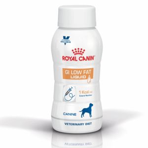 Royal Canin ICU Gastro Intestinal Low Fat Dog Liquid - течна храна за кучета с остри чревни разстройства и хиперлипидемия  3x200 мл