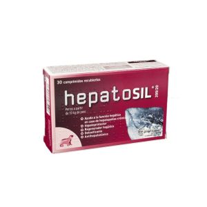 Hepatosil - при чернодробна недостатъчност и чернодробен стрес и интоксикации 30 таб