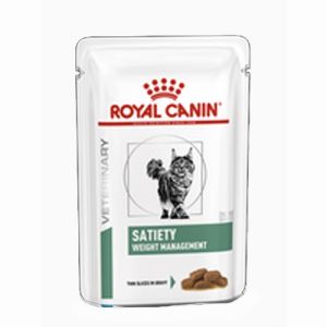 Royal Canin Satiety Weight Management Pouch - лечебна мокра храна за котки 12x85гр