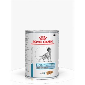 Royal Canin Sensitivity Control Duck and Rice - лечебна мокра храна за кучета за намаляване на непоносимостта към съставки и храни - 420 гр