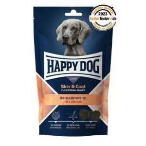 Happy Dog Care Snack Skin & Coat - Лакомство за кучета - 100 г