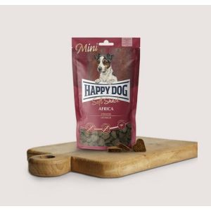 Happy Dog Soft Snack Mini Africa - мек снакс с месо от щраус за кучета от дребни породи - 100 гр