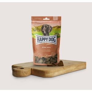 Happy Dog Soft Snack Toscana - мек снакс с патешко и сьомга - 100 гр