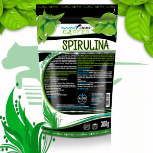 Game Dog BARFER Spirulina - хранителна добавка Спирулина за тонус на мускулите, добър имунитет, лъскава козина, здрав черен дроб - 300 гр