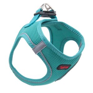 Dubex AIR MESH Harness - нагръдник за кучета, цвят тюркоаз, различни рамери