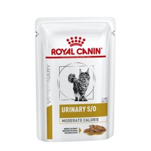 Royal Canin Urinary S/O Moderate Calorie - лечебна мокра храна за котки с уринарни проблеми 12x85гр