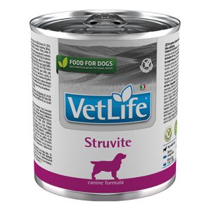 Farmina Vet Life Struvite - пълноценна диетична храна за кучета за разтваряне на фосфатни камъни и за намаляване на рецидивиращото образуване 300гр