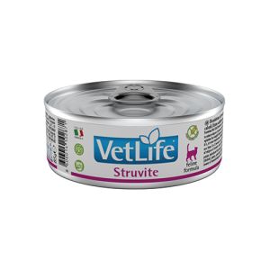 Farmina Vet Life Struvite - пълноценна диетична храна за котки за разтваряне на фосфатни камъни, заболявания на долния уринарен тракт 85гр