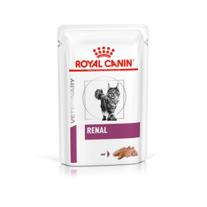 Royal Canin Renal Cat Pouch 12х85 гр - мокра храна за котки с хронична бъбречна недостатъчност