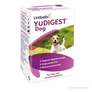 Lintbells YuDigest - овкусени пробиотични таблетки за възстановяване на чревната микрофлора (за кучета) 