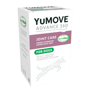 YuMOVE ADVANCE 360 Joint Care for Dogs – овкусени таблетки за ставни проблеми (артрози) с екстракт от зеленоуста мида, усилена формула за кучета